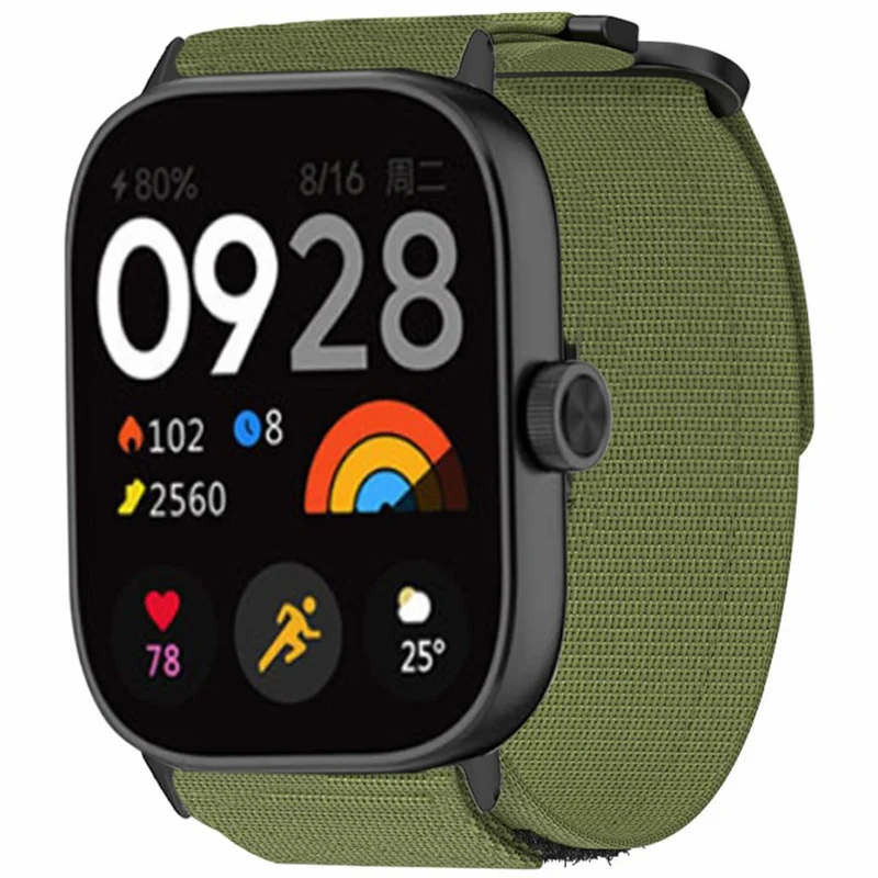 Super Stylisch Xiaomi Smart Band 8 Pro / Xiaomi Redmi Watch 4 Nylon Universell Armband