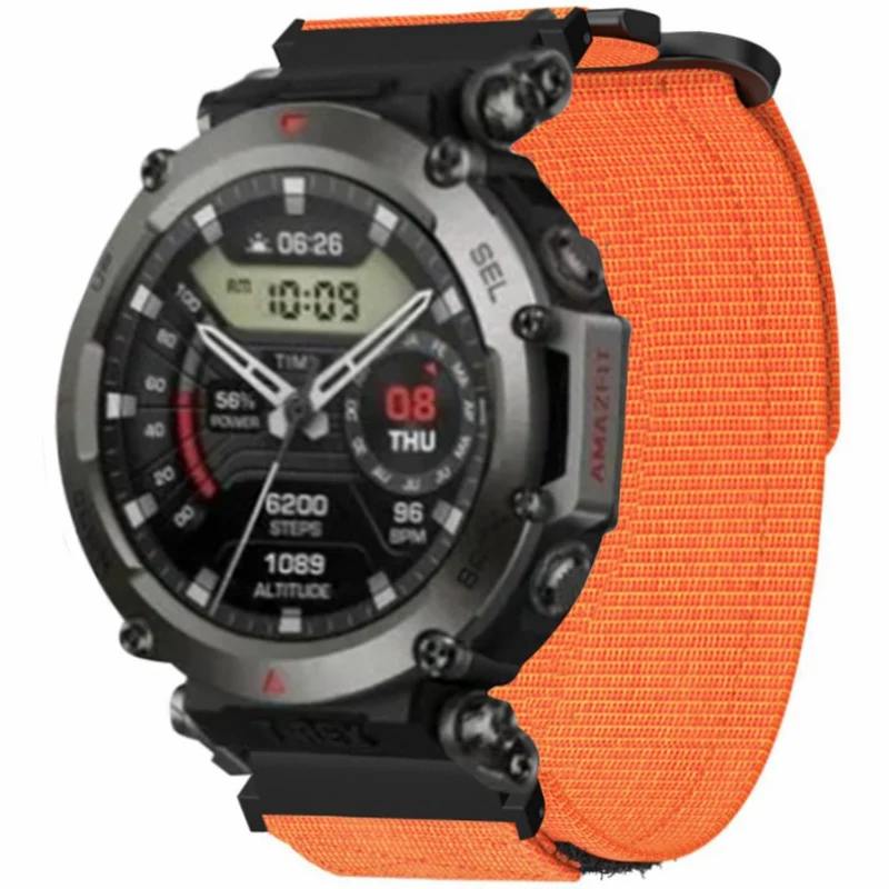 Bemerkenswert Langlebig Amazfit T-Rex Ultra Nylon Armband