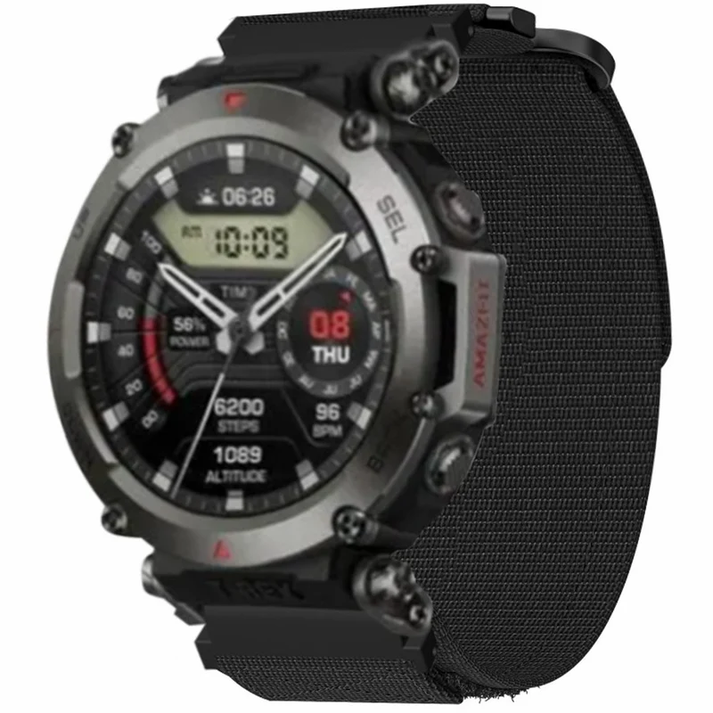 Bemerkenswert Langlebig Amazfit T-Rex Ultra Nylon Armband