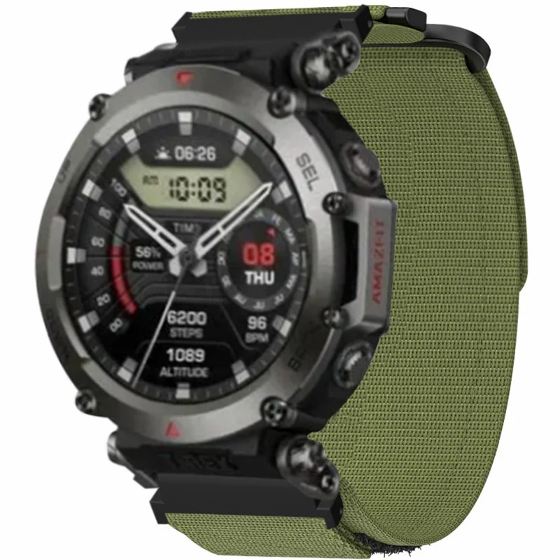 Bemerkenswert Langlebig Amazfit T-Rex Ultra Nylon Armband