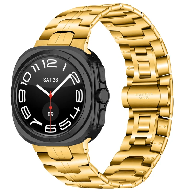 Stilvoll Samsung Galaxy Watch Ultra 47mm Metall Armband