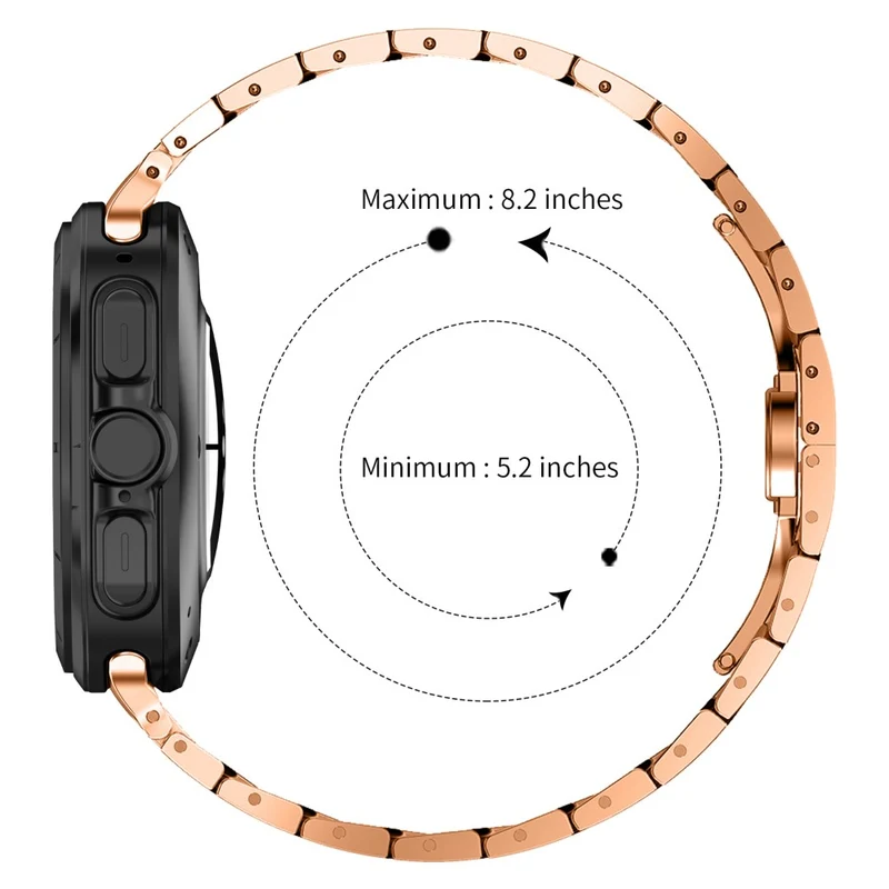 Stilvoll Samsung Galaxy Watch Ultra 47mm Metall Armband