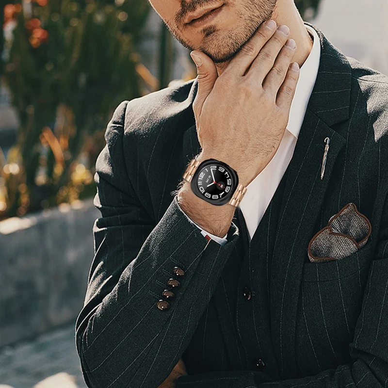 Super Cool Samsung Galaxy Watch Ultra 47mm Metall Armband