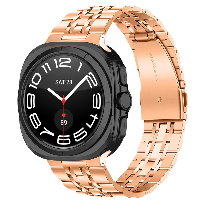 Mega Haltbar Samsung Galaxy Watch Ultra 47mm Metall Armband
