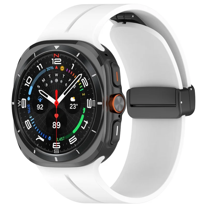 Weich Samsung Galaxy Watch Ultra 47mm Silikon Armband