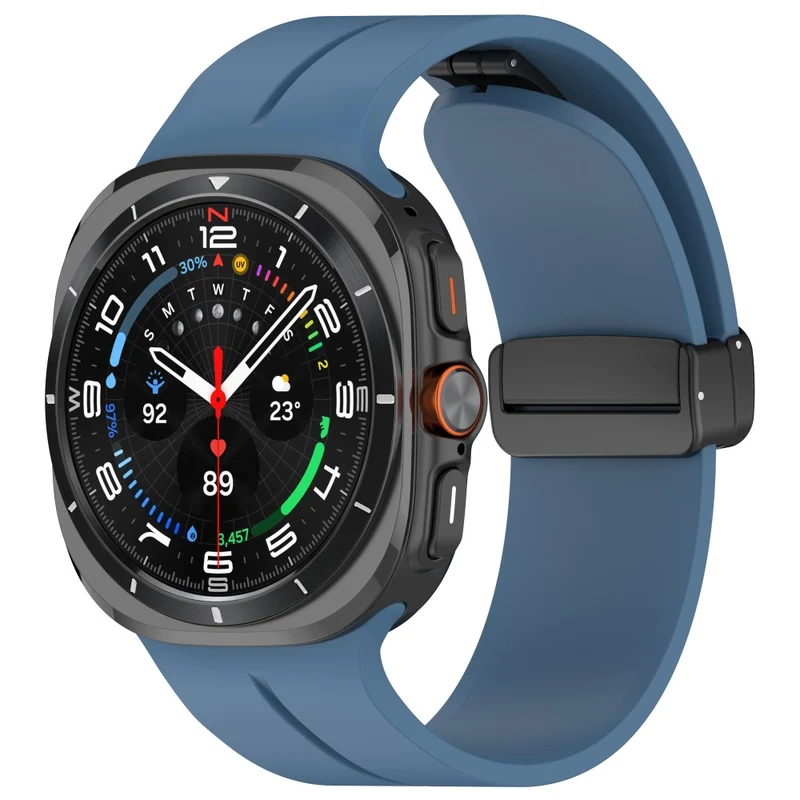 Weich Samsung Galaxy Watch Ultra 47mm Silikon Armband