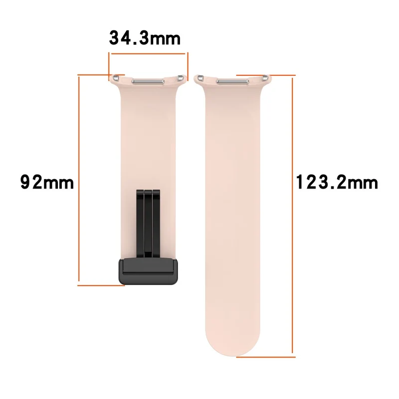 Weich Samsung Galaxy Watch Ultra 47mm Silikon Armband