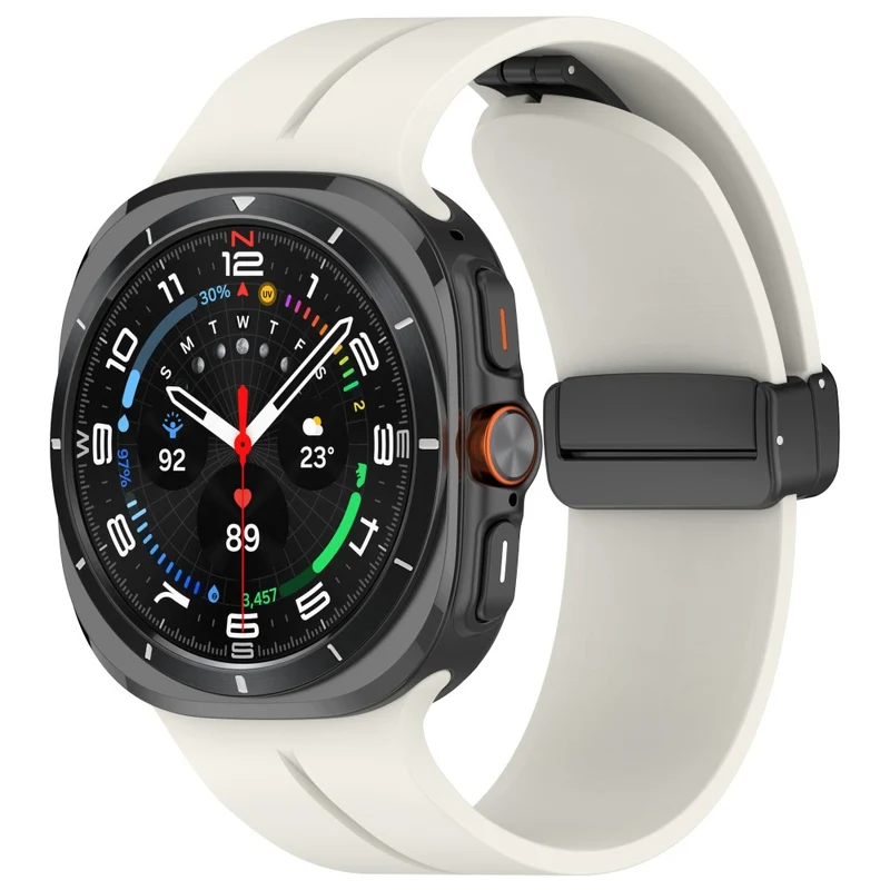 Weich Samsung Galaxy Watch Ultra 47mm Silikon Armband