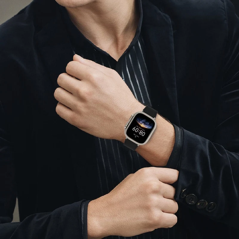 Bemerkenswert Langlebig Apple Smartwatch Echtes Leder Universell Armband