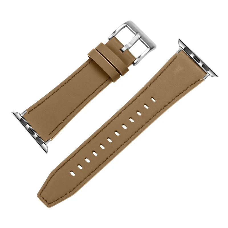 Bemerkenswert Langlebig Apple Smartwatch Echtes Leder Universell Armband