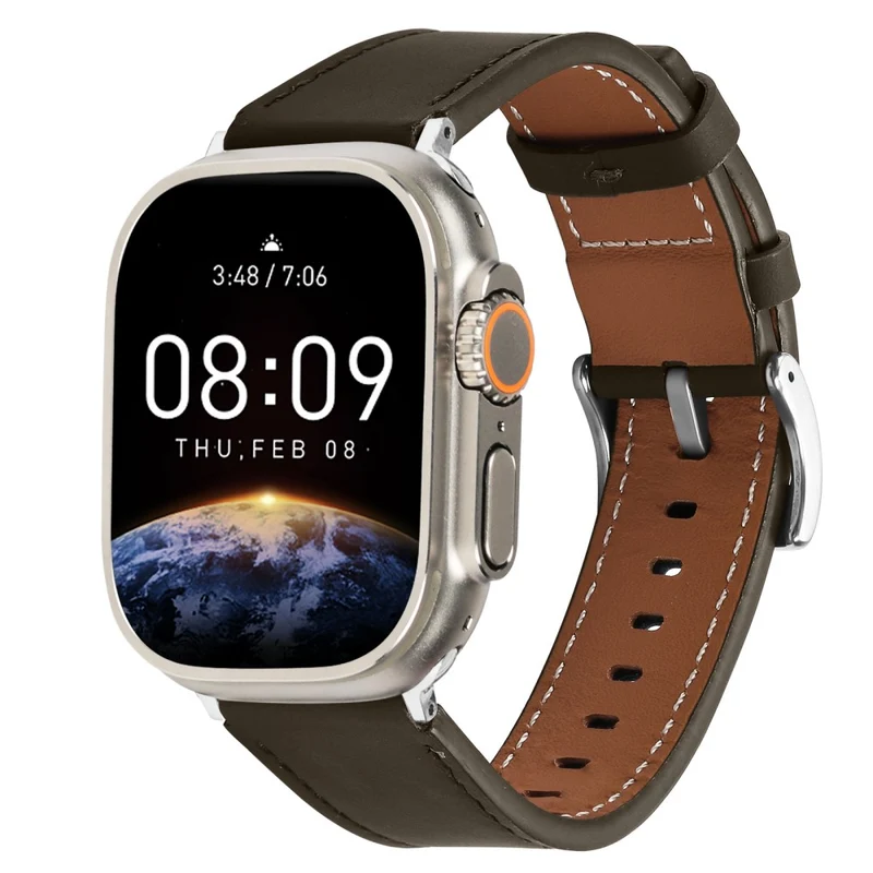Auffallend Stilvoll Apple Smartwatch Echtes Leder Universell Armband
