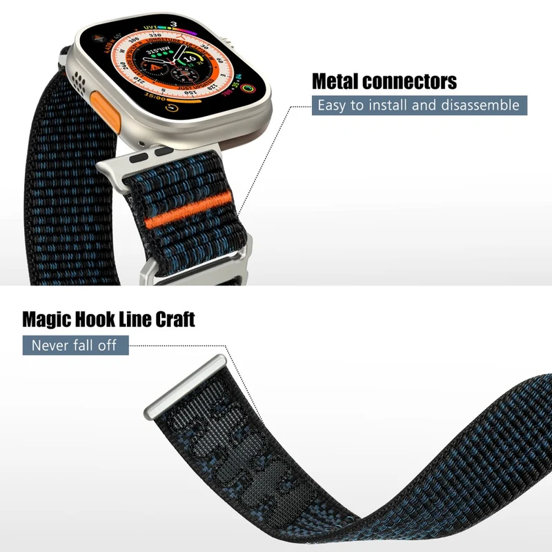 Sehr Angenehm Apple Smartwatch Nylon Universell Armband