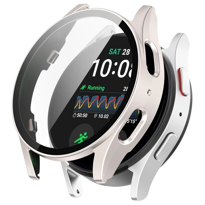 Samsung Galaxy Watch 7 44mm Glas und Plastik Displayschutz