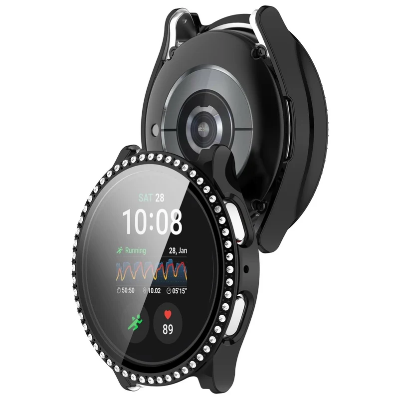 Samsung Galaxy Watch 7 40mm Metall und Strass Displayschutz