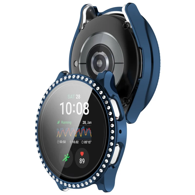 Samsung Galaxy Watch 7 44mm Metall und Strass Displayschutz