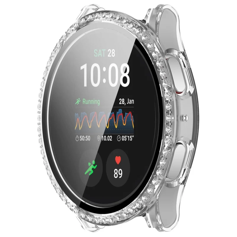 Samsung Galaxy Watch 7 44mm Metall und Strass Displayschutz