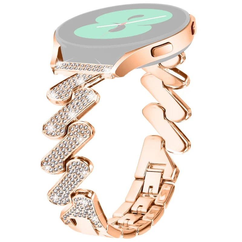 Bemerkenswert Ordentlich Samsung Galaxy Watch FE Metall Und Strass Armband