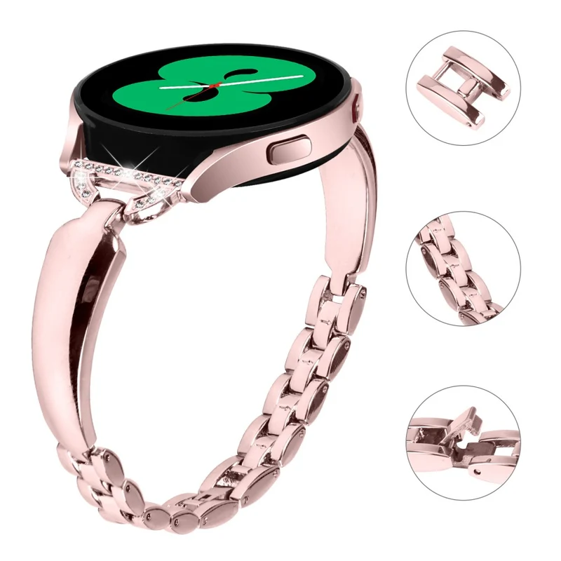 Mega Zuverlässig Samsung Galaxy Watch FE Metall Und Strass Armband
