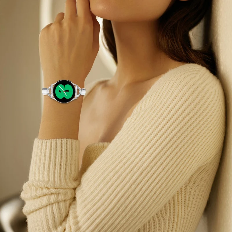 Mega Zuverlässig Samsung Galaxy Watch FE Metall Und Strass Armband