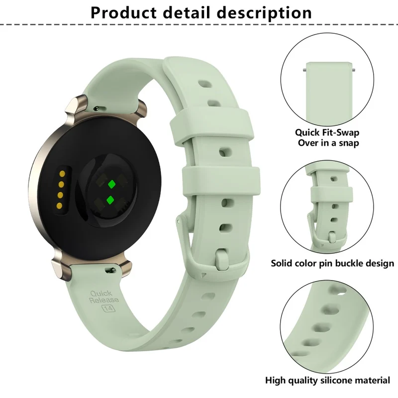 Mega Bequem Garmin Lily 2 Silikon Armband