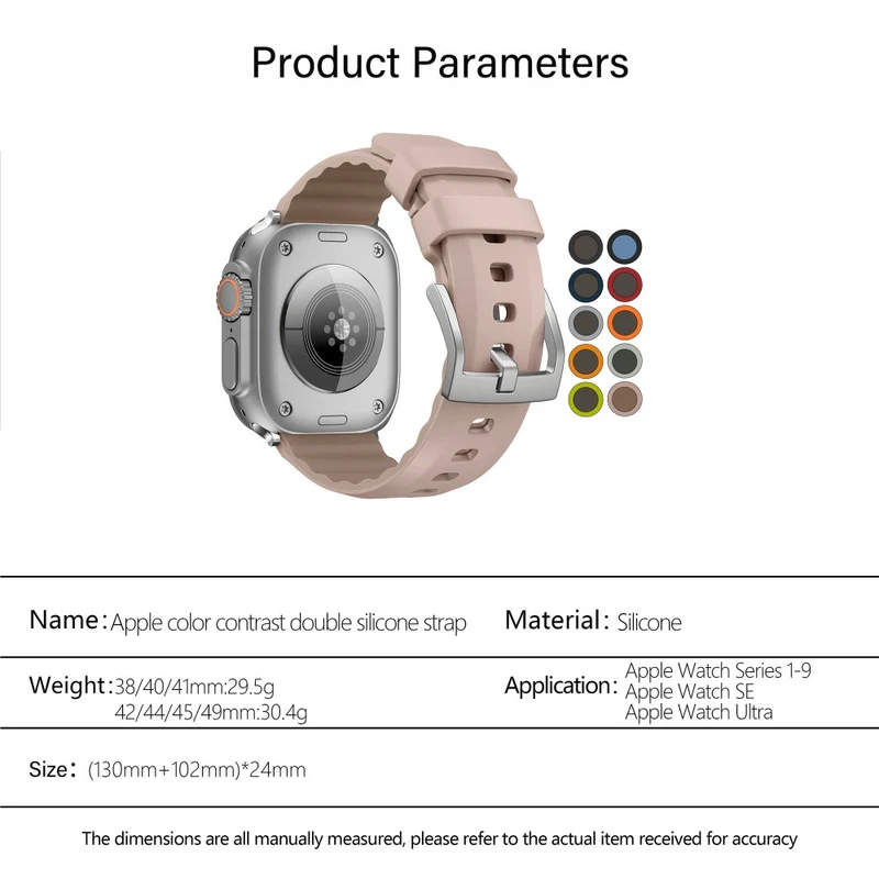 Unglaublich Bequem Apple Smartwatch Silikon Universell Armband