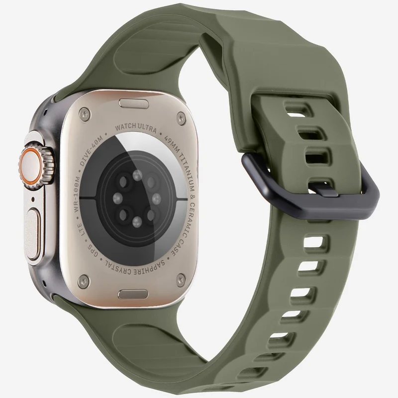 Unglaublich Angenehm Apple Smartwatch Silikon Universell Armband