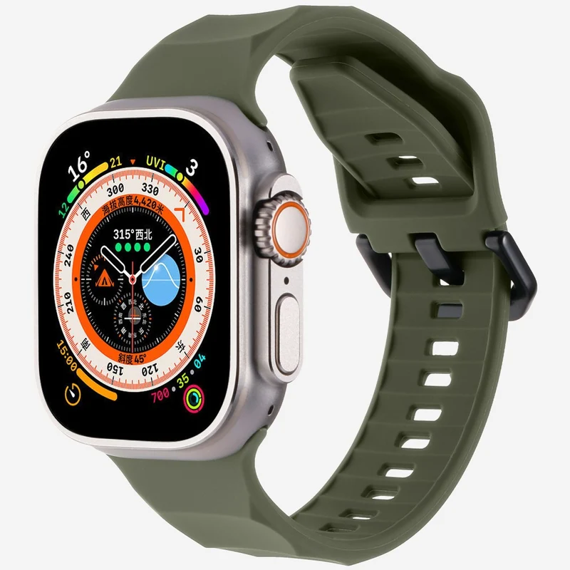 Unglaublich Angenehm Apple Smartwatch Silikon Universell Armband