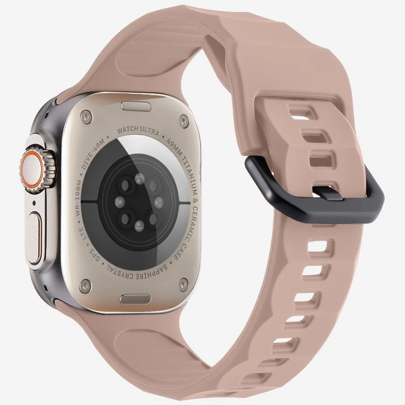 Unglaublich Angenehm Apple Smartwatch Silikon Universell Armband