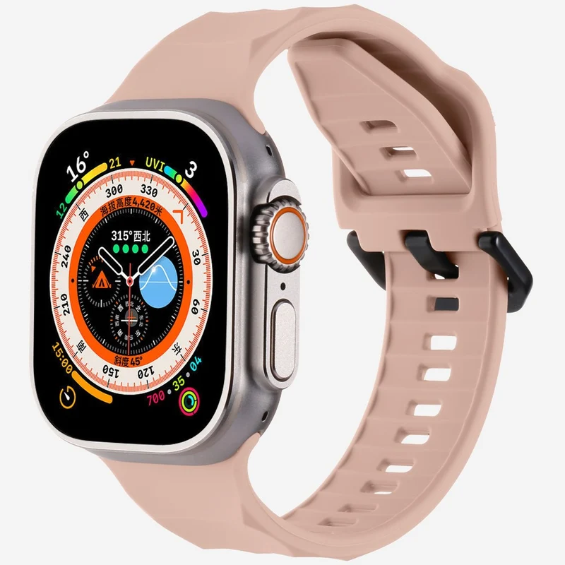 Unglaublich Angenehm Apple Smartwatch Silikon Universell Armband