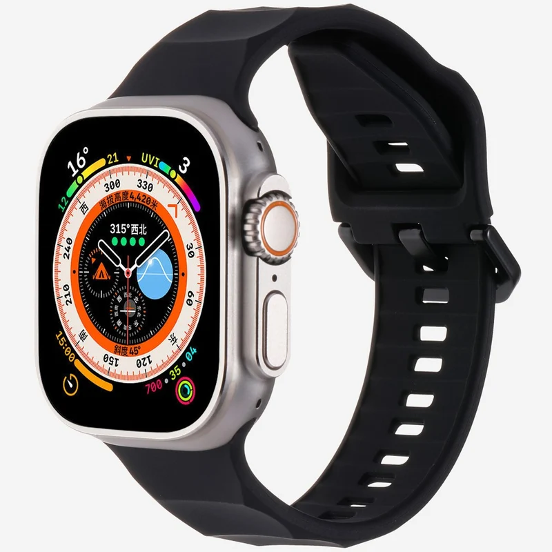 Unglaublich Angenehm Apple Smartwatch Silikon Universell Armband