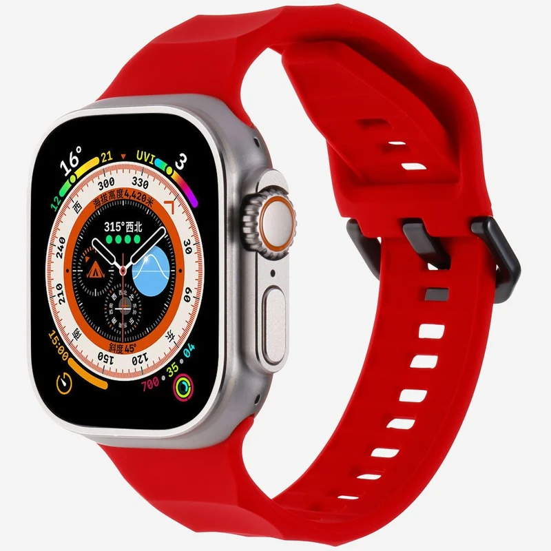 Unglaublich Angenehm Apple Smartwatch Silikon Universell Armband