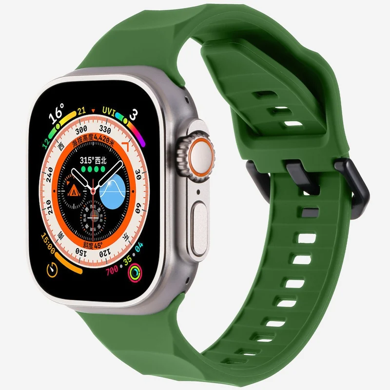 Unglaublich Angenehm Apple Smartwatch Silikon Universell Armband