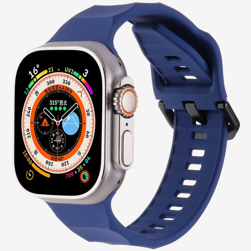 Unglaublich Angenehm Apple Smartwatch Silikon Universell Armband