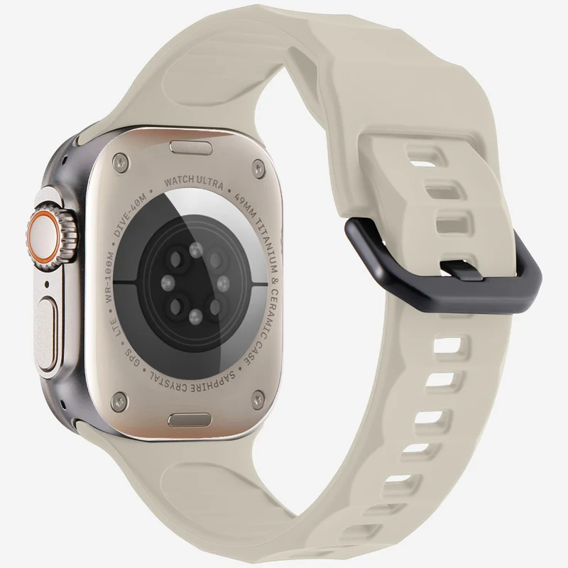 Unglaublich Angenehm Apple Smartwatch Silikon Universell Armband