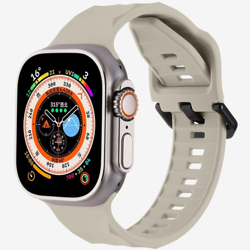 Unglaublich Angenehm Apple Smartwatch Silikon Universell Armband