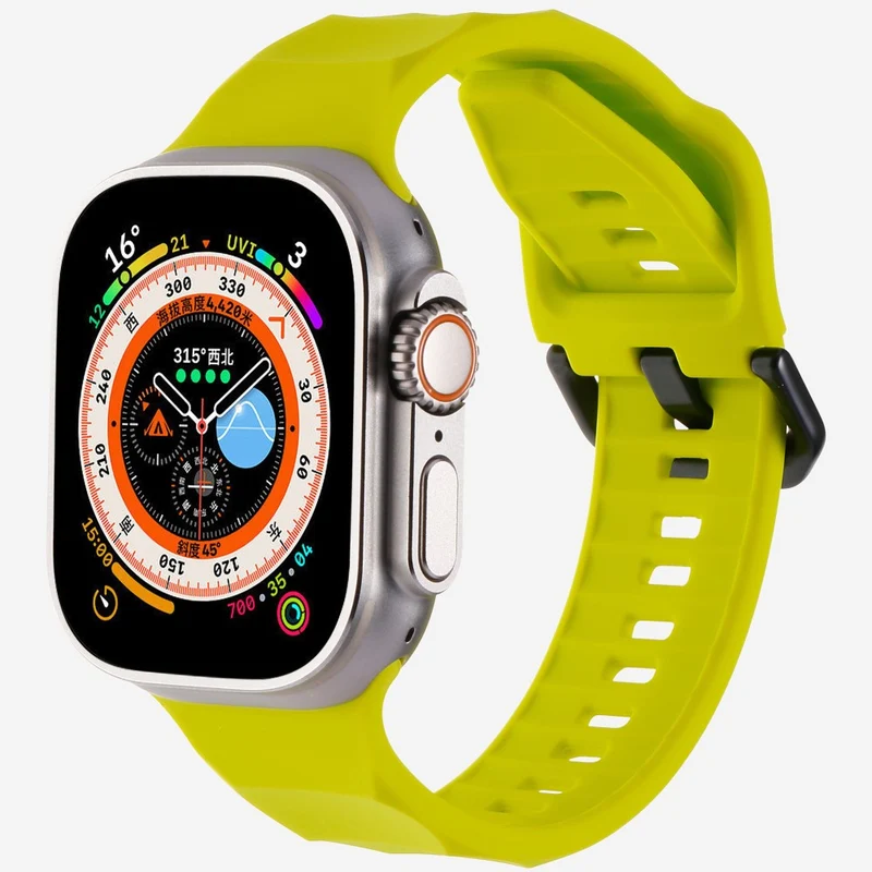 Unglaublich Angenehm Apple Smartwatch Silikon Universell Armband