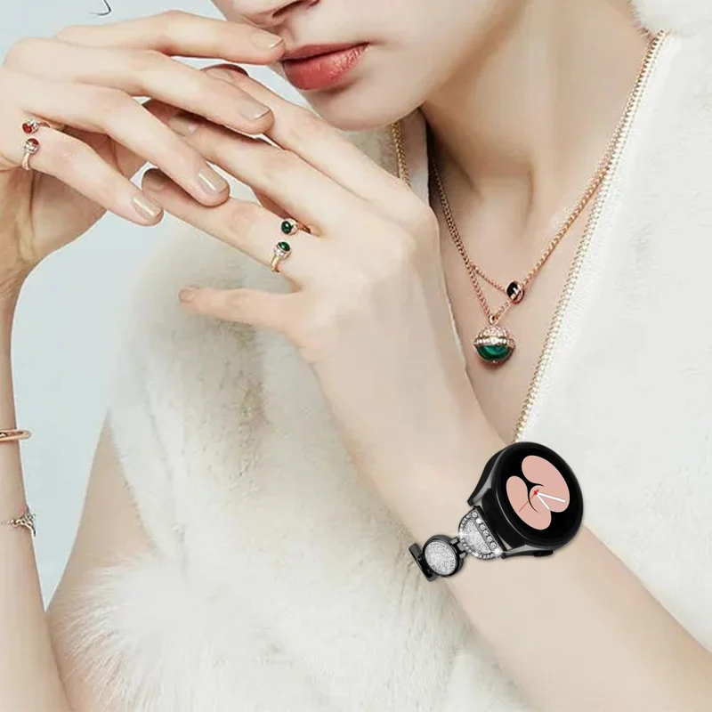 Stilvoll Samsung Galaxy Watch FE Strass Armband
