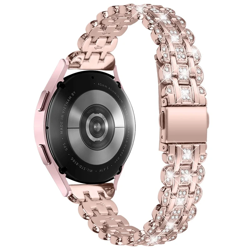 Reizend Samsung Galaxy Watch FE Metall Und Strass Armband