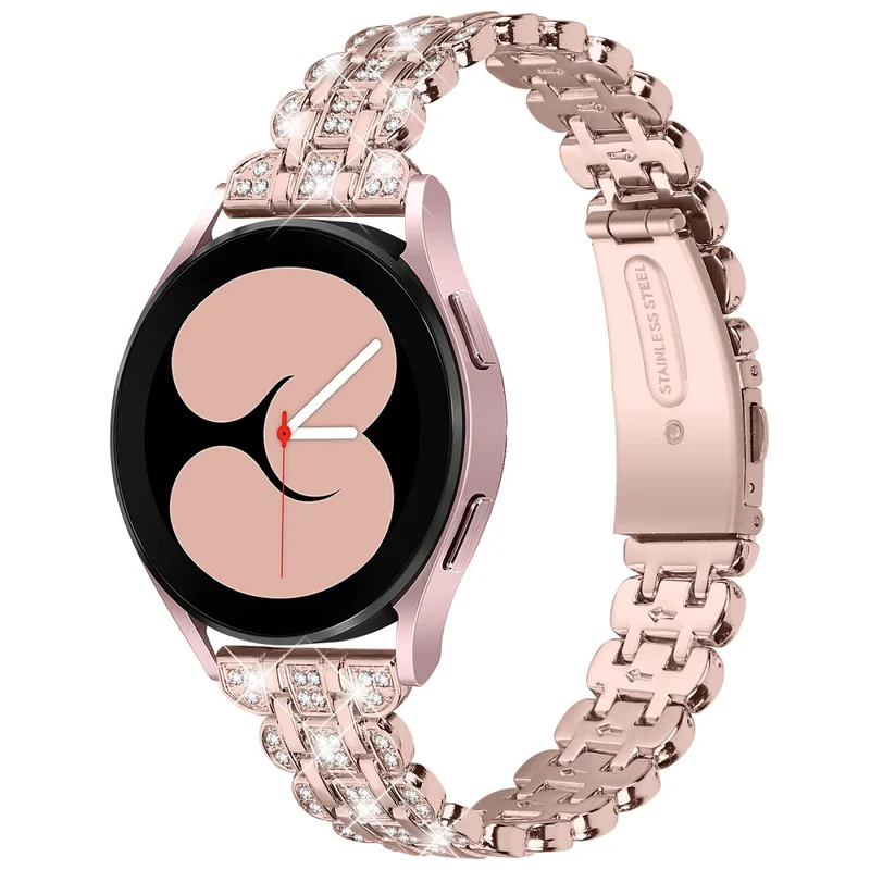 Reizend Samsung Galaxy Watch FE Metall Und Strass Armband