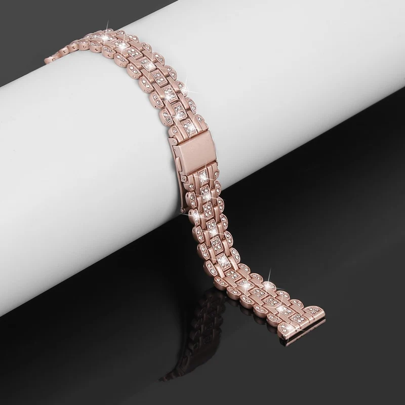 Reizend Samsung Galaxy Watch FE Metall Und Strass Armband