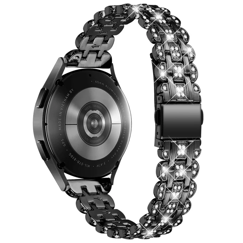 Reizend Samsung Galaxy Watch FE Metall Und Strass Armband
