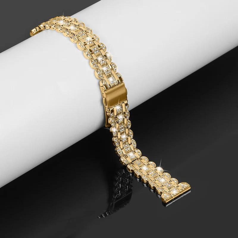 Reizend Samsung Galaxy Watch FE Metall Und Strass Armband