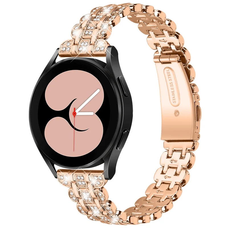 Reizend Samsung Galaxy Watch FE Metall Und Strass Armband