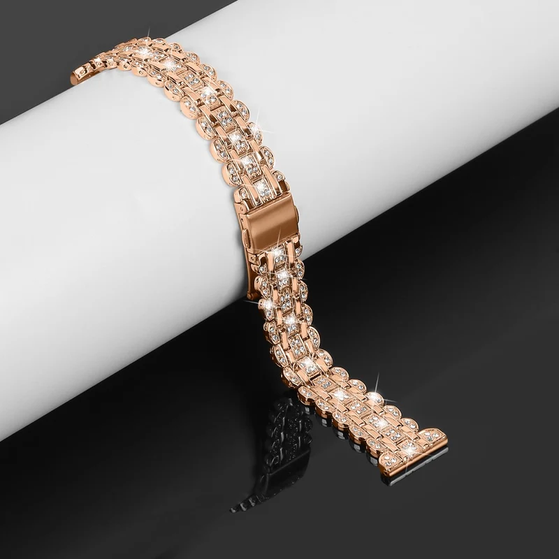 Reizend Samsung Galaxy Watch FE Metall Und Strass Armband