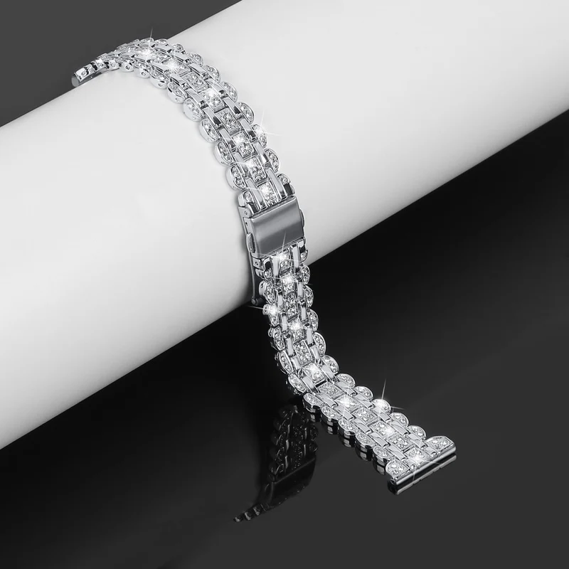Reizend Samsung Galaxy Watch FE Metall Und Strass Armband
