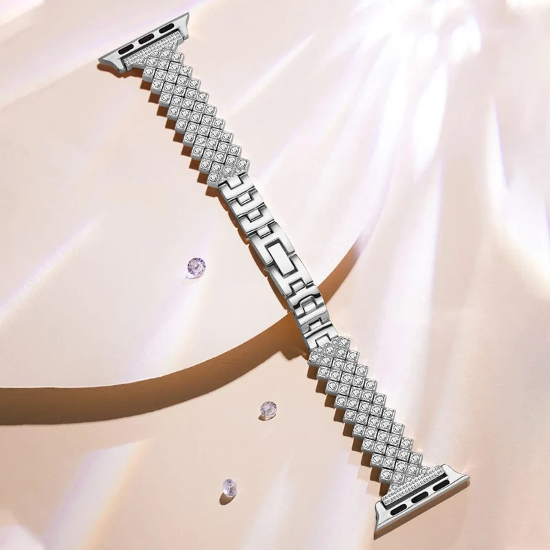 Absolut Stark Apple Smartwatch Metall Und Strass Universell Armband