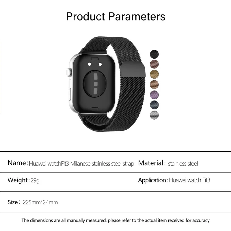 Sehr Reizvoll Huawei Watch Fit 3 Metall Armband