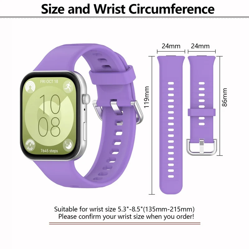 Weich Huawei Watch Fit 3 Silikon Armband
