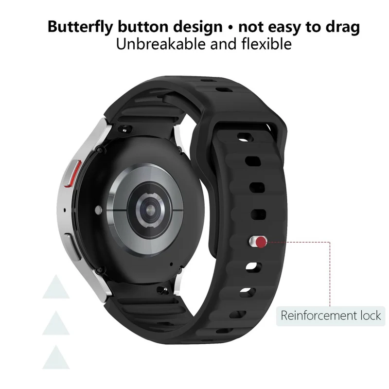 Mega Bequem Samsung Smartwatch Silikon Universell Armband