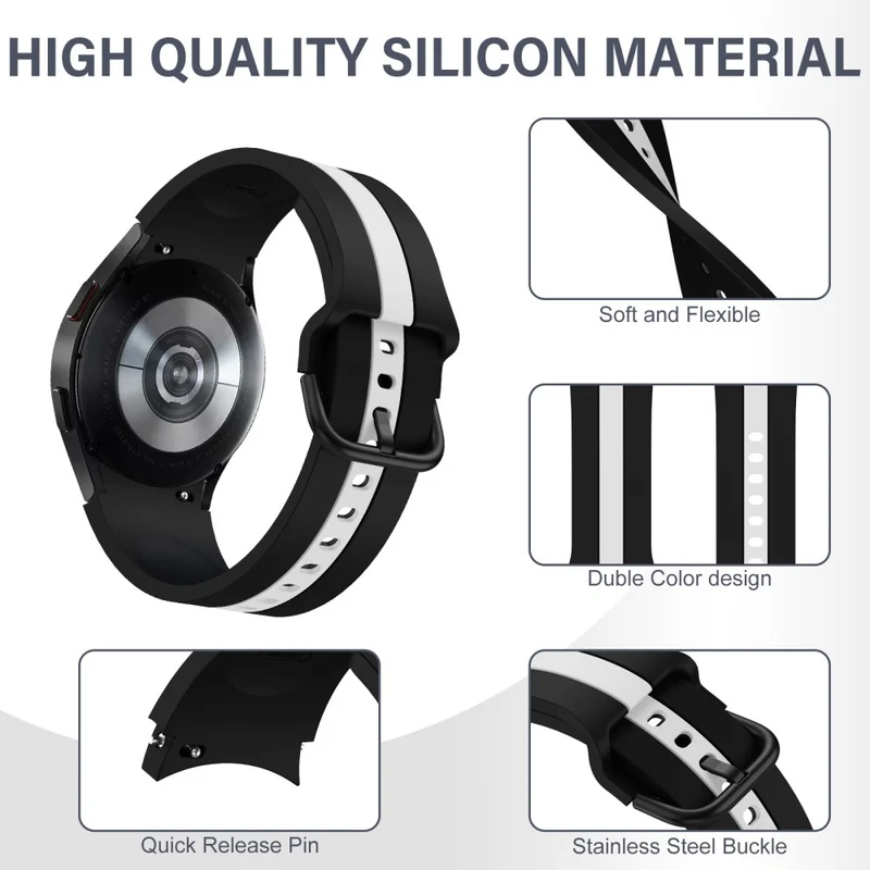 Wirklich Angenehm Samsung Smartwatch Silikon Universell Armband